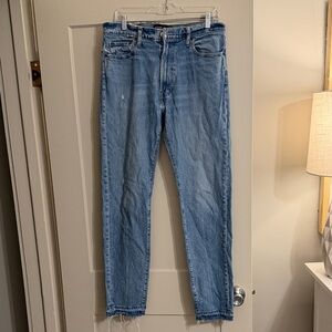 Abercrombie & Fitch Light Blue Straight Men's Jeans
